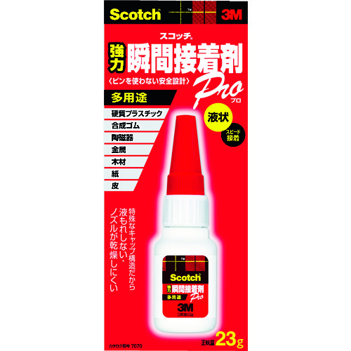 【TRUSCO】３Ｍ　スコッチ　強力瞬間接着剤　多用途　２３ｇ